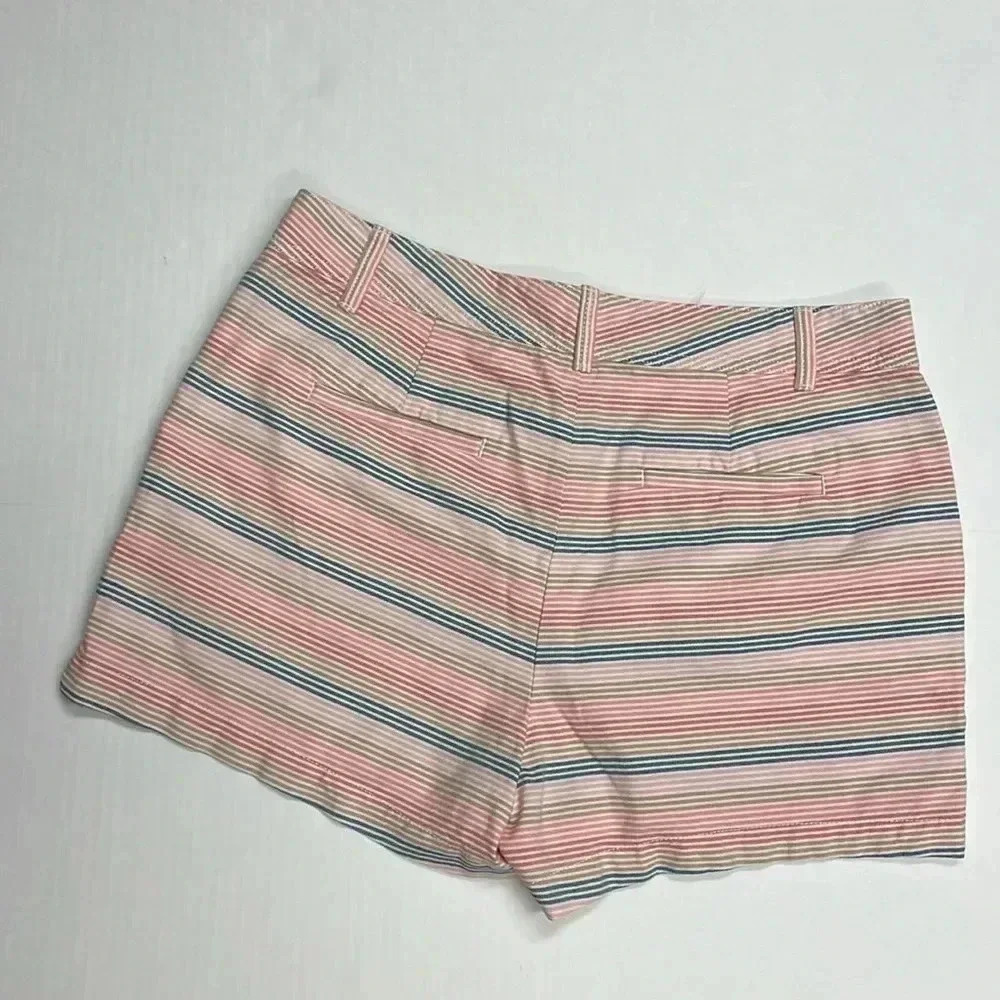GAP Stripe City Shorts Womens 12 Tall - Picture 5 of 5